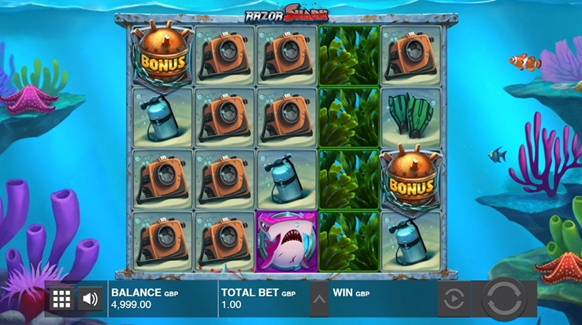 plattformen mit Razor Shark Slot